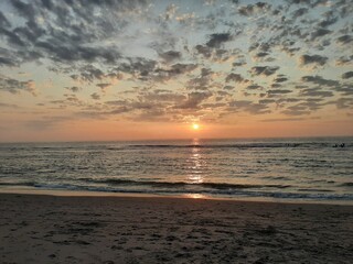 Sonnenuntergang am Meer
