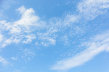 blue sky with clouds