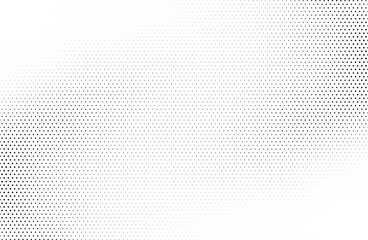 Monochrome Dots Background. Fade Texture. Vintage Pop-art Backdrop. Grunge Black and White Overlay. Vector illustration