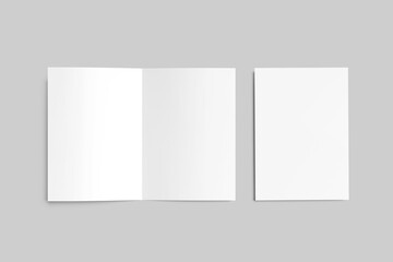 A5 Bifold Brochure Mockup