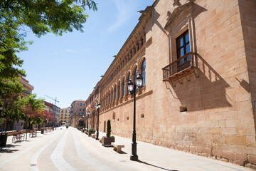 Soria old town cityscape, Castile and Leon, Spain