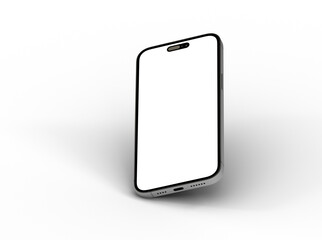 Mockup - Smartphone frameless blank screen mockup