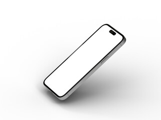 Mock up of smartphone - 3d rendering