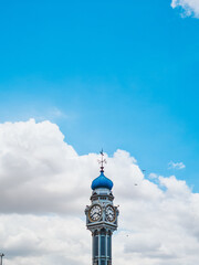 clock tower in the sky
