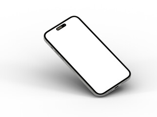 Mock up of smartphone - 3d rendering