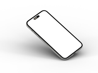 Mock up of smartphone - 3d rendering