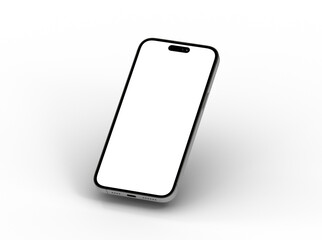 Mock up of smartphone - 3d rendering