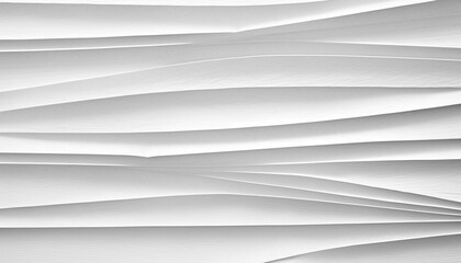 White paper with folds. Paper texture