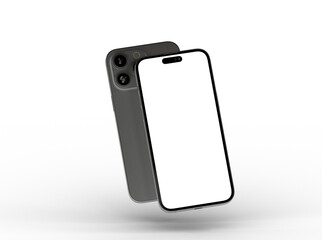 mobile smartphone device digital isolated 3d