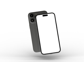 mobile smartphone device digital isolated 3d