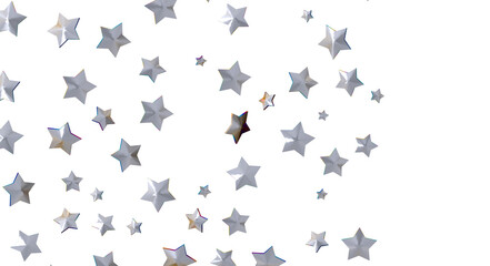 Fototapeta premium XMAS stars. Confetti celebration, Falling golden abstract decoration for party, birthday celebrate,