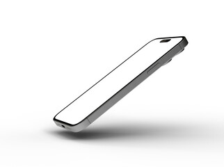 Mockup - realistic smartphone template mockup for user experience presentation. Stylish concept design for websites, applications and landing pages.