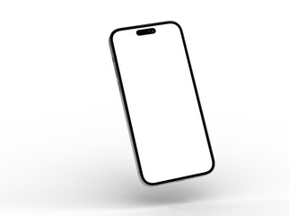 Mockup - mobile smartphone device digital isolated 3d