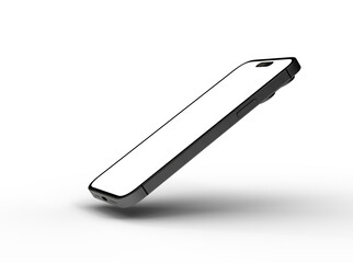 Mockup - mobile smartphone device digital isolated 3d