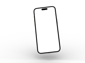 Mockup - mobile smartphone device digital isolated 3d