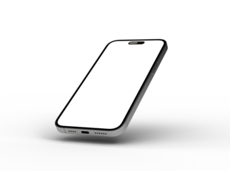 Mockup - Modern frameless smartphone Mock up