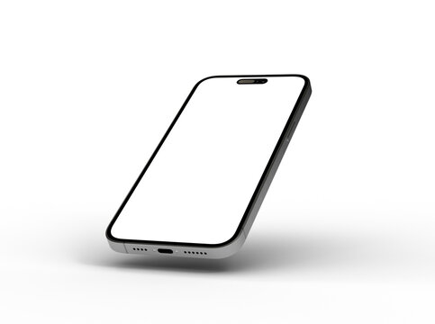 Mockup - Modern frameless smartphone Mock up