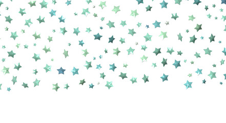 XMAS Stars - Festive christmas card. Isolated illustration white background. -