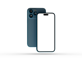 Mockup - Modern frameless smartphone Mock up