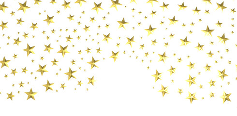 XMAS Glossy 3D Christmas star icon. Design element for holidays. -