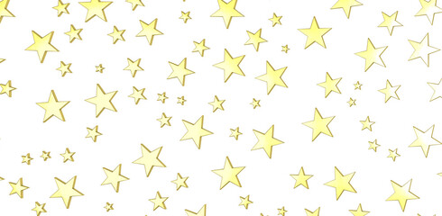 XMAS Glossy 3D Christmas star icon. Design element for holidays. -