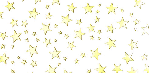 XMAS Glossy 3D Christmas star icon. Design element for holidays. -