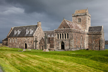 Abtei auf der Insel Iona in Schottland