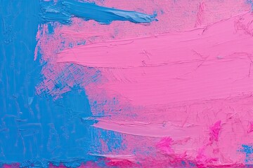 Obraz premium Abstract Pink Blue Paint Texture. generative ai