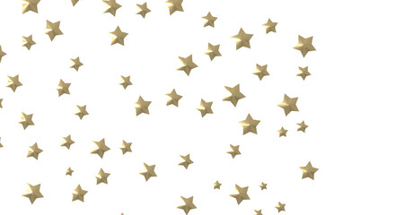 Fototapeta premium XMAS A gray whirlwind of golden snowflakes and stars. New