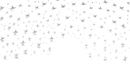 Fototapeta premium XMAS silver stars -