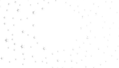 XMAS Stars - stars. Confetti celebration, Falling silver abstract decoration for party, birthday celebrate,