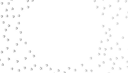 Obraz premium XMAS Stars - stars. Confetti celebration, Falling silver abstract decoration for party, birthday celebrate,