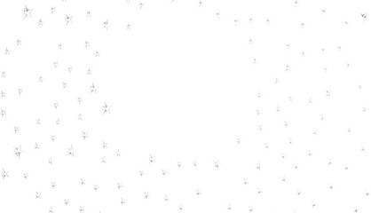 XMAS Stars - stars. Confetti celebration, Falling silver abstract decoration for party, birthday celebrate,