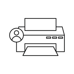 printer, image, photography, image printer icon