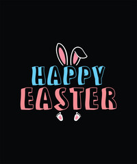 Happy Easter Vector Illustration design T-Shirt