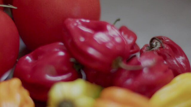 verduras rojas