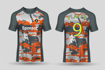 Esports or sports Jersey Sublimation Design