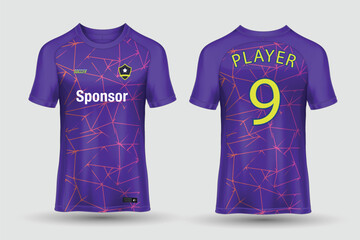 Esports or sports Jersey Sublimation Design