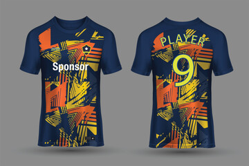 Esports or sports Jersey Sublimation Design