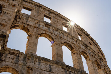 Amphitheater in Pula, Kroatien