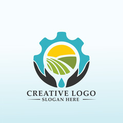 Create a logo for an environmentally friendly supply company