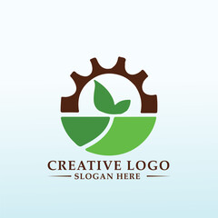 Consultancy collection and agricultural planning logo design