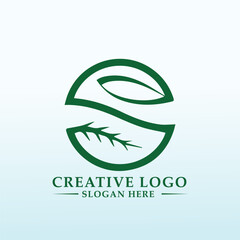 Logo for modern current retail brand