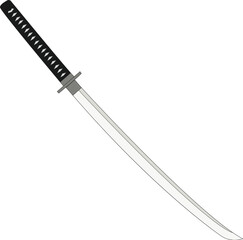 ilustration katana japan