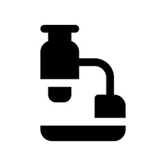 microscope icon for your website design, logo, app, UI. 