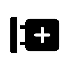 hospital icon for your website design, logo, app, UI. 