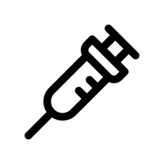 syringe icon for your website design, logo, app, UI. 