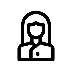 nurse icon for your website design, logo, app, UI. 