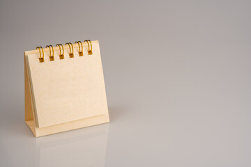 Mini desk calendar. with space for text or other ideas.