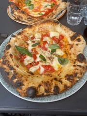 pizza on a plate